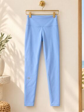 Alo Yoga Light Blue High-Waist 23” Leggings XXS, $138 G9